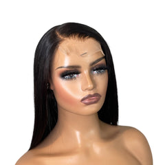 4x4 closure wig Indian straight