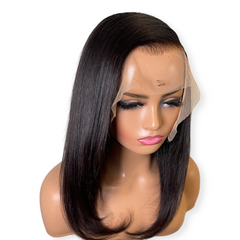 13x4 Indian Straight frontal Bob wig